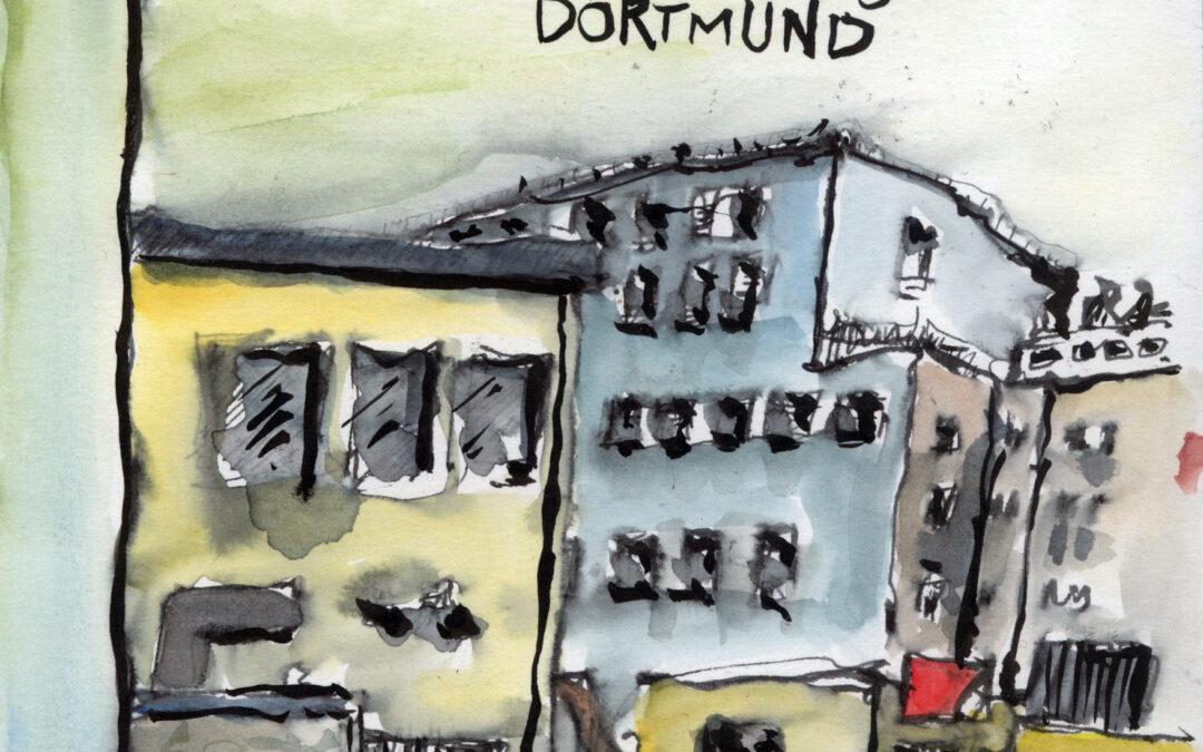 Mit den Dortmunder Urban Sketchers im Brückviertel